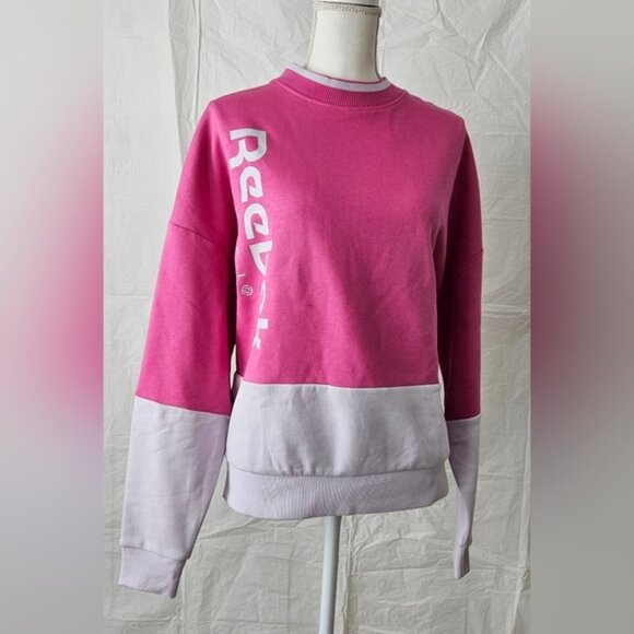 REEBOK Fleece Crew Sweatshirt - Picture 1 of 8